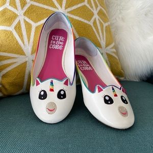 Cute to the Core Unicorn Flats